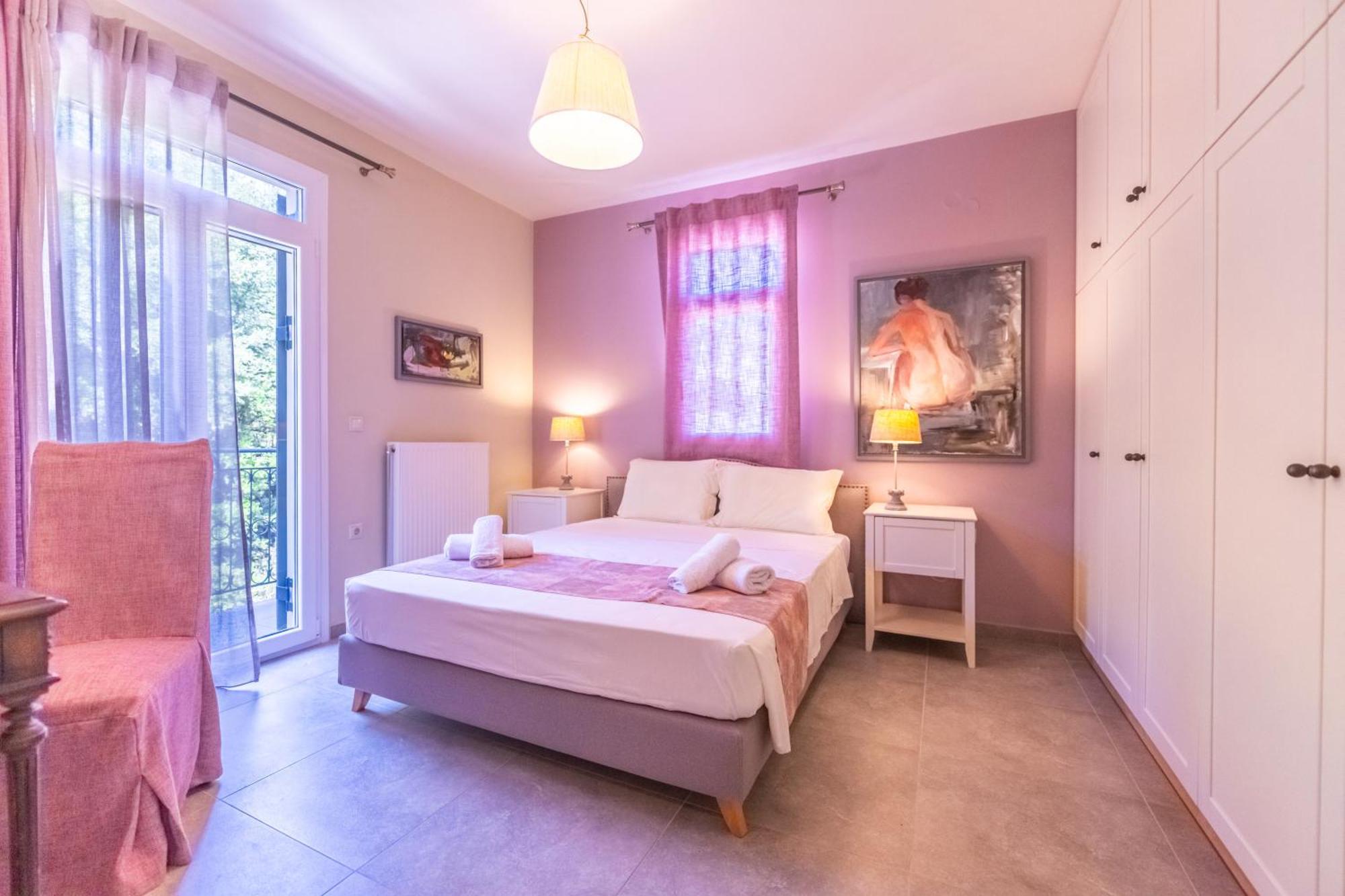 Liogerma Art Deco Villa - 5 Min Drive To Lassi سفوروناتا المظهر الخارجي الصورة