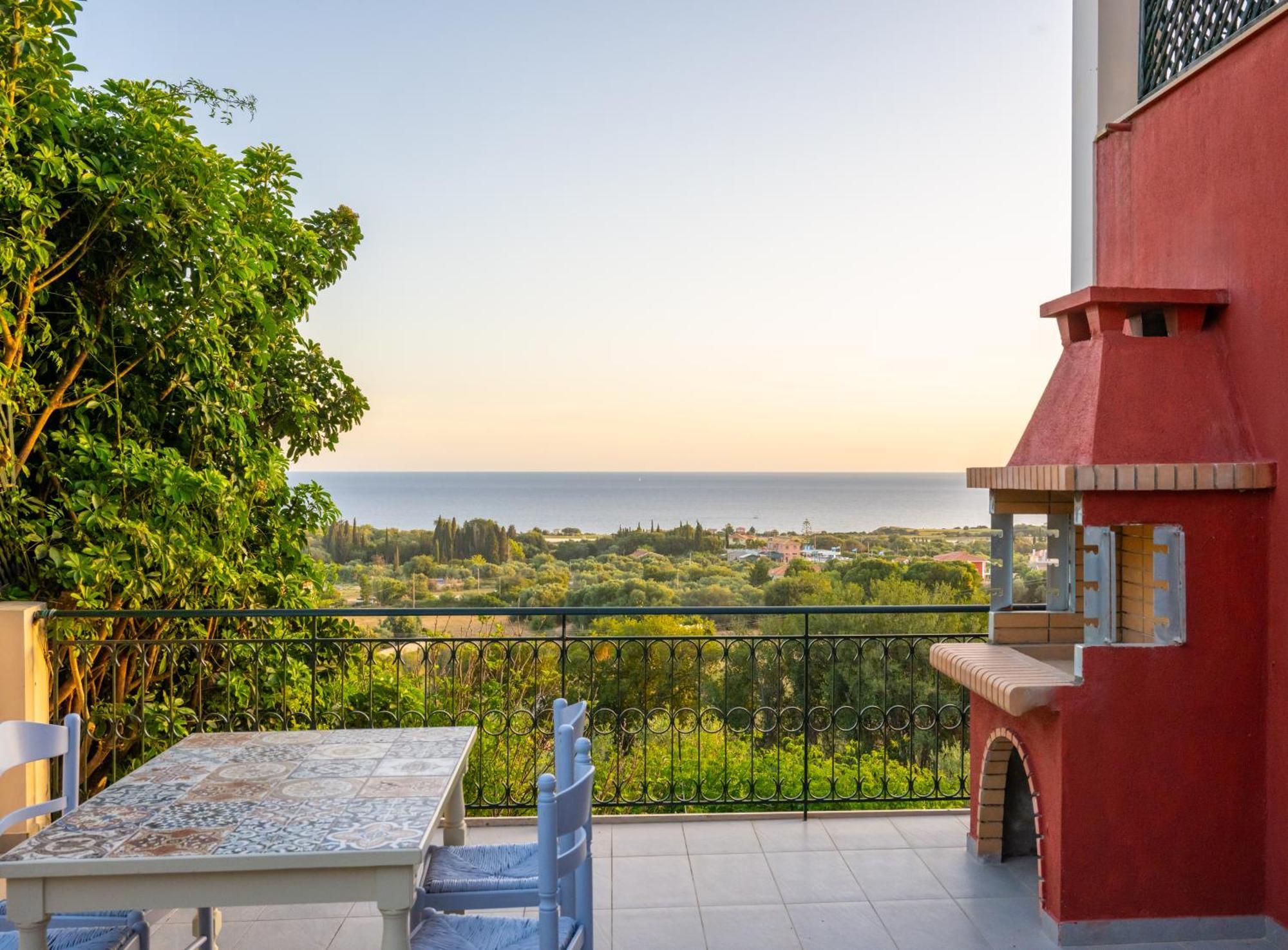 Liogerma Art Deco Villa - 5 Min Drive To Lassi سفوروناتا المظهر الخارجي الصورة